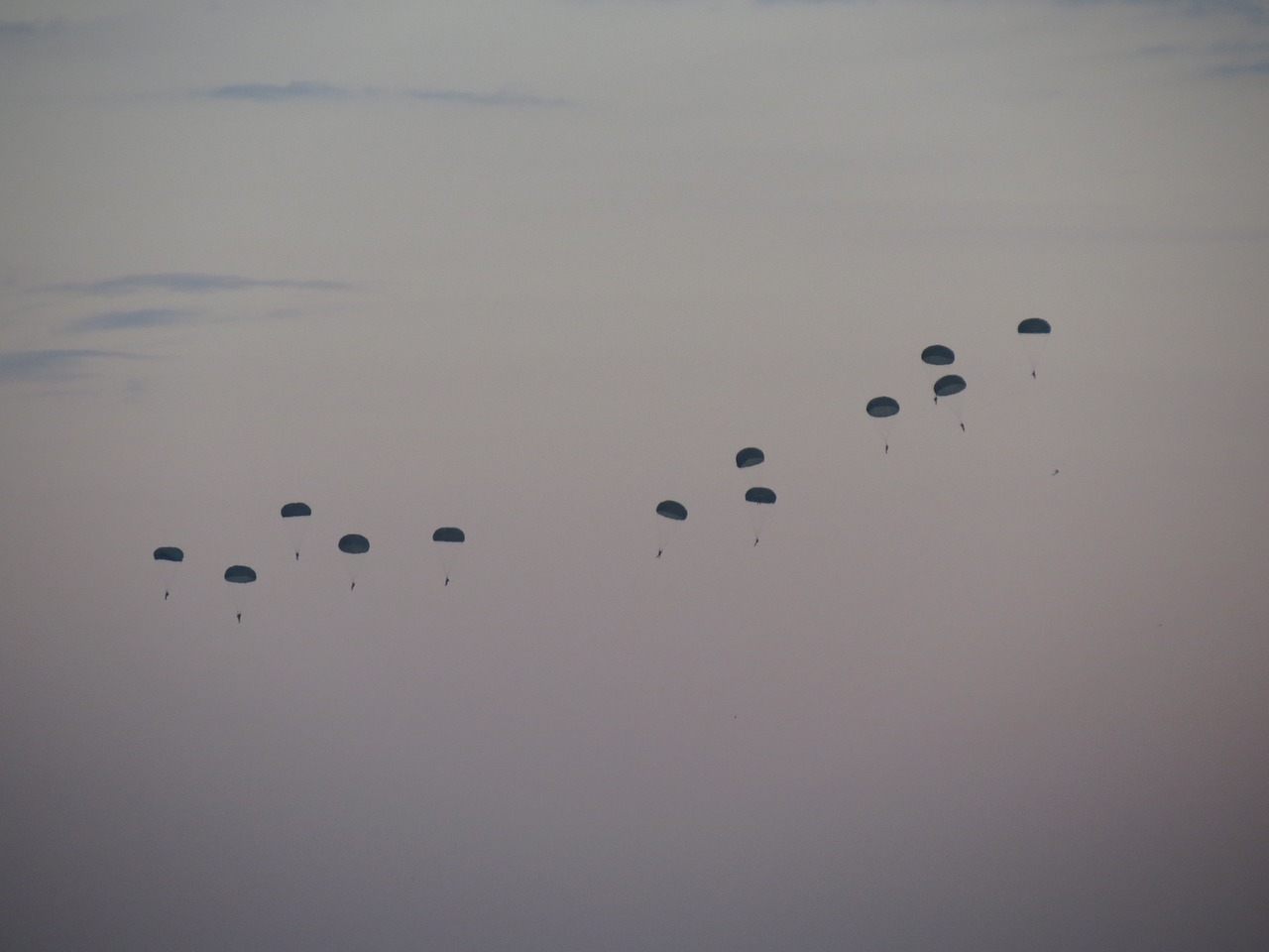 paratroopers landscape rio de janeiro free photo