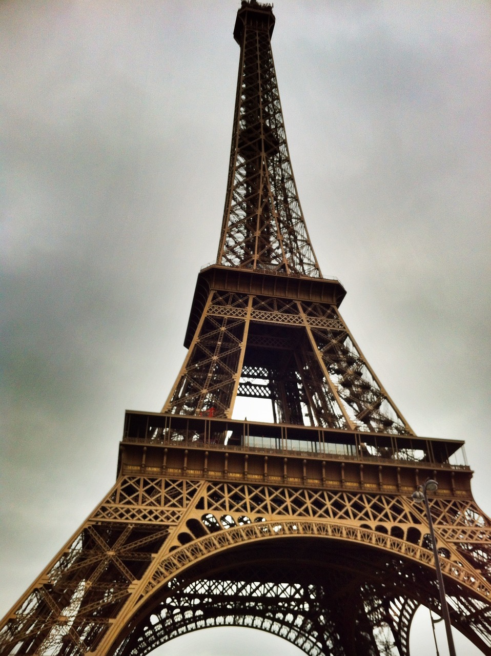 paris architecture eiffel tower free photo