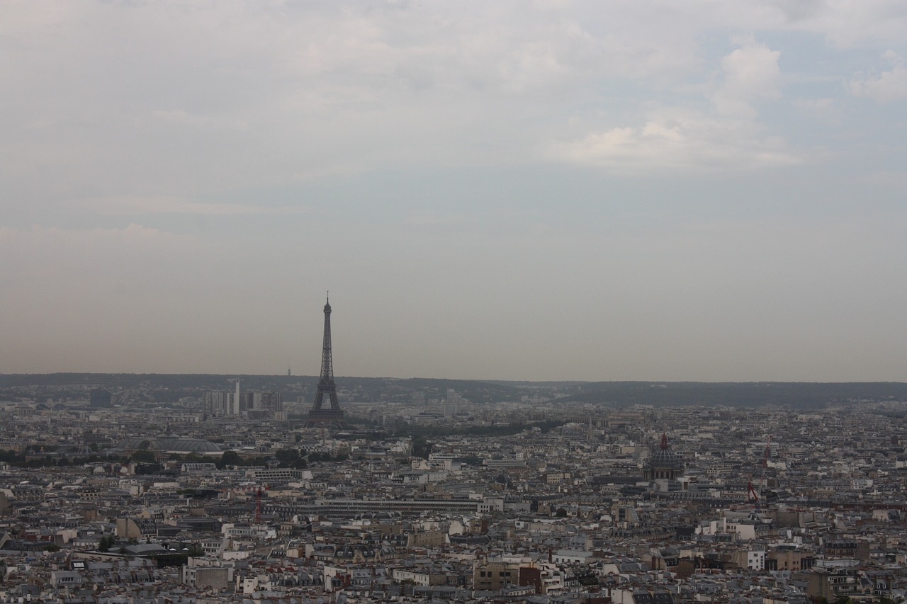 paris eiffel tower france free photo