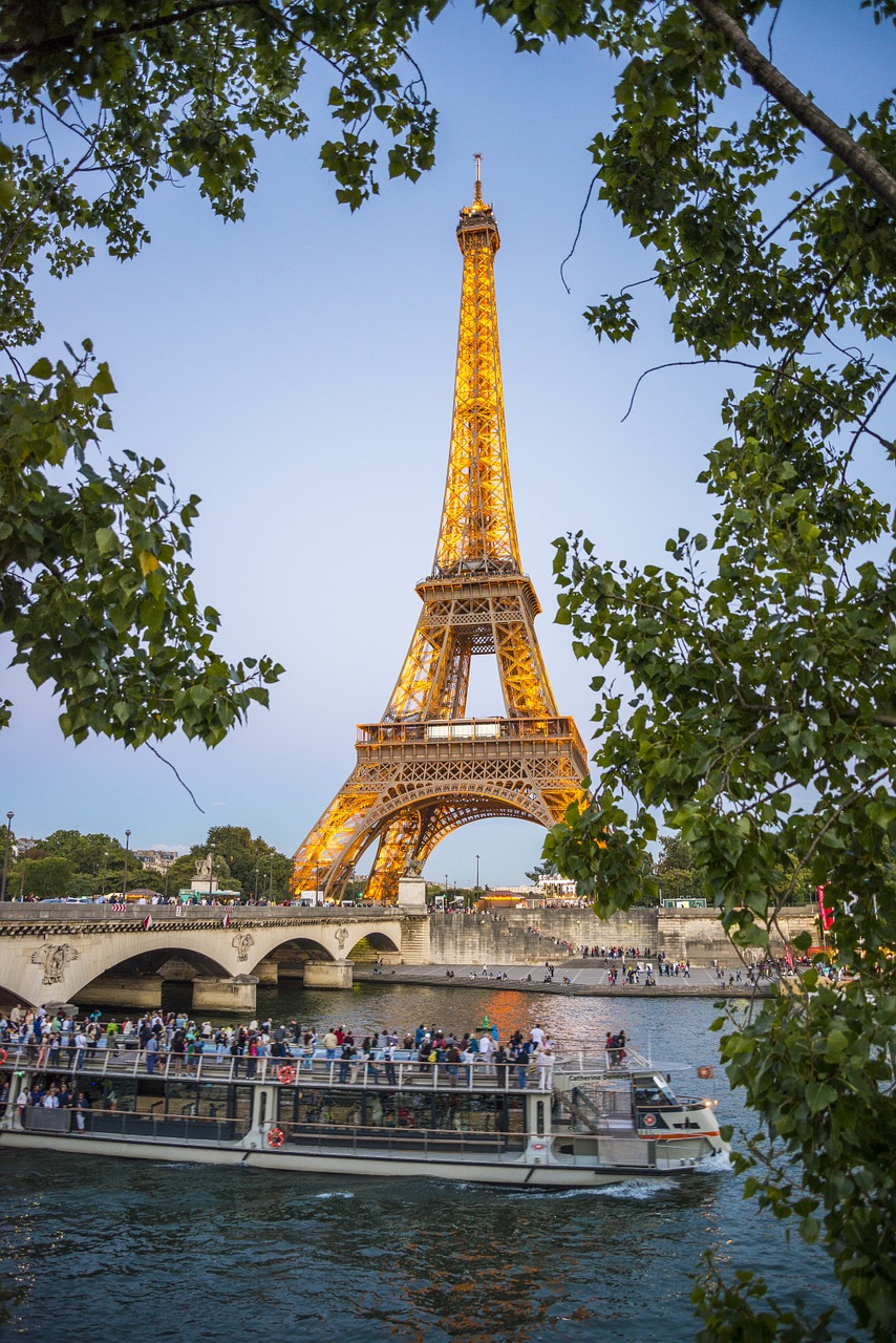 eiffel tower paris france free photo