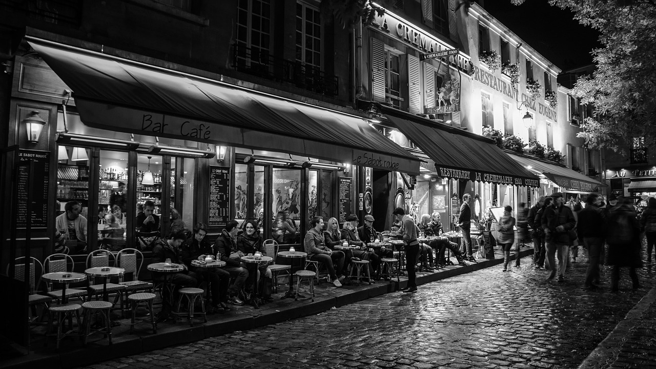 paris night france free photo