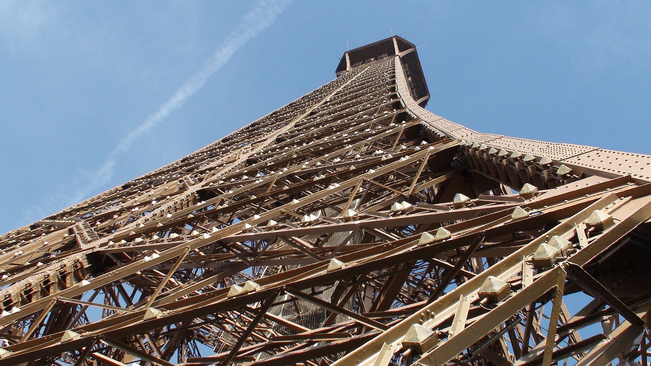 paris eiffel tower france free photo