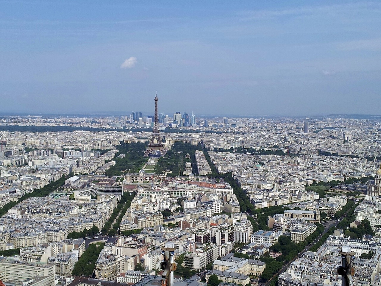 paris outlook city views free photo