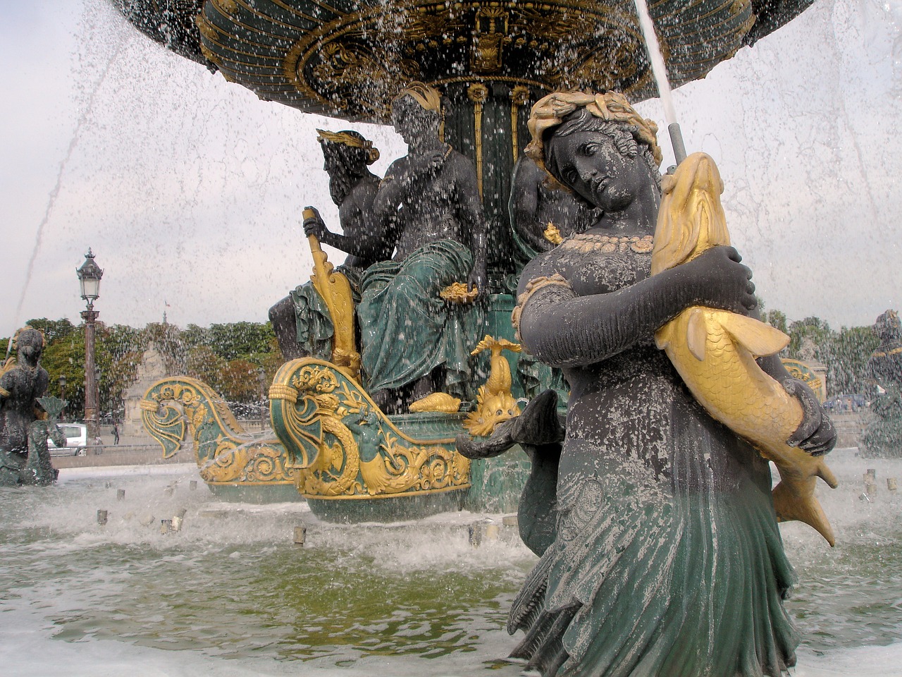 paris place de la concorde image free photo