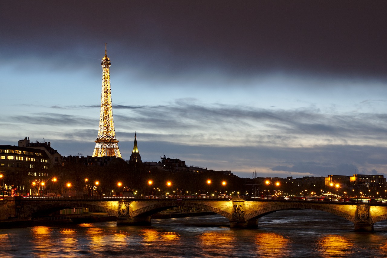 paris france eiffel tower free photo