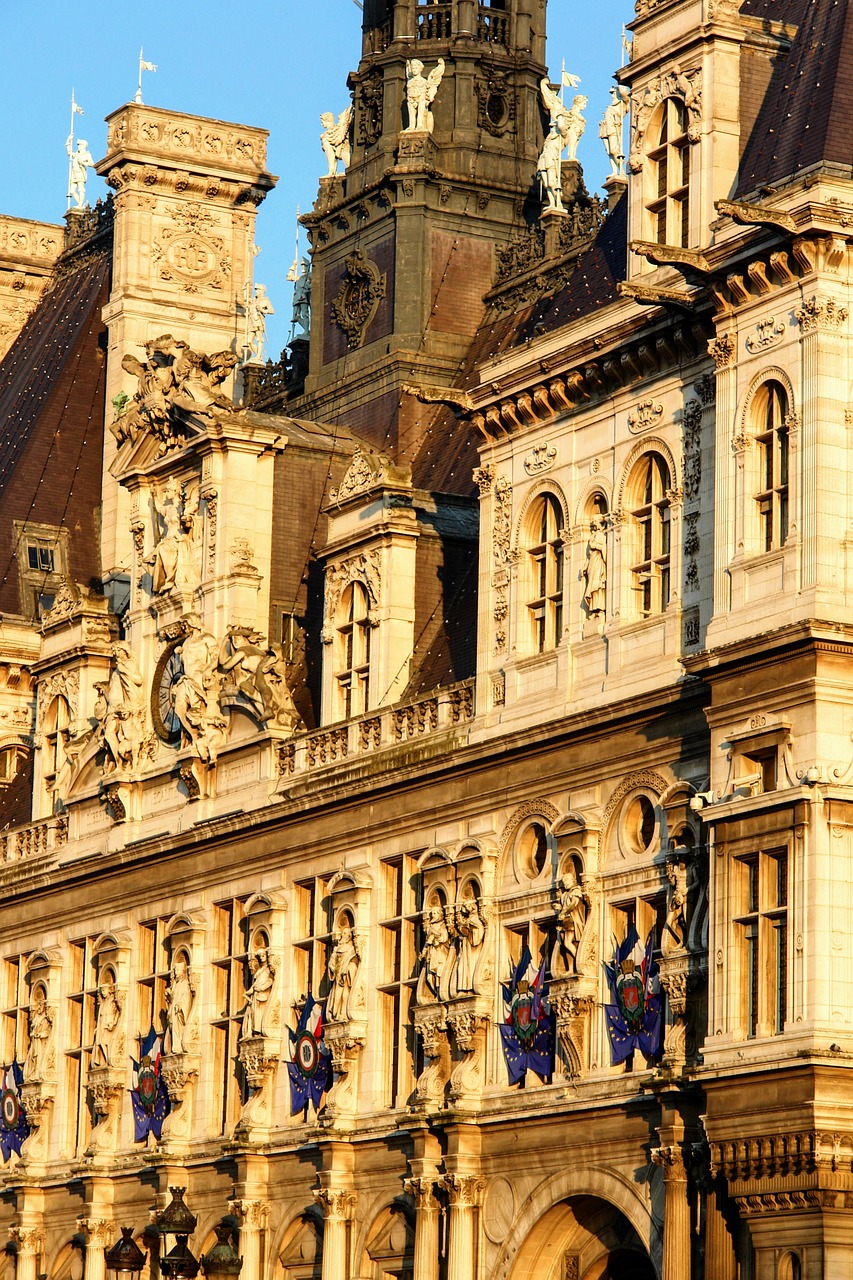 paris facade architecture free photo