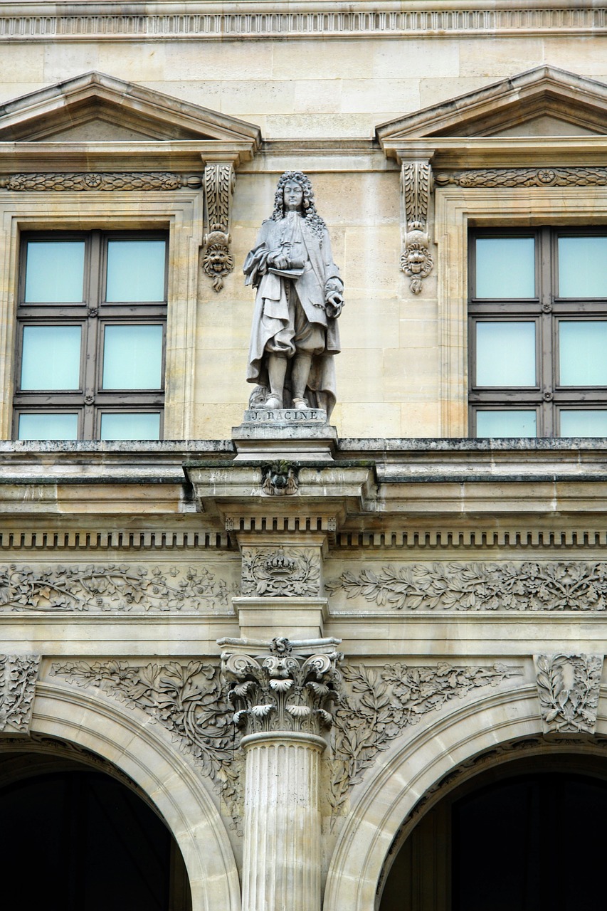 paris facade architecture free photo