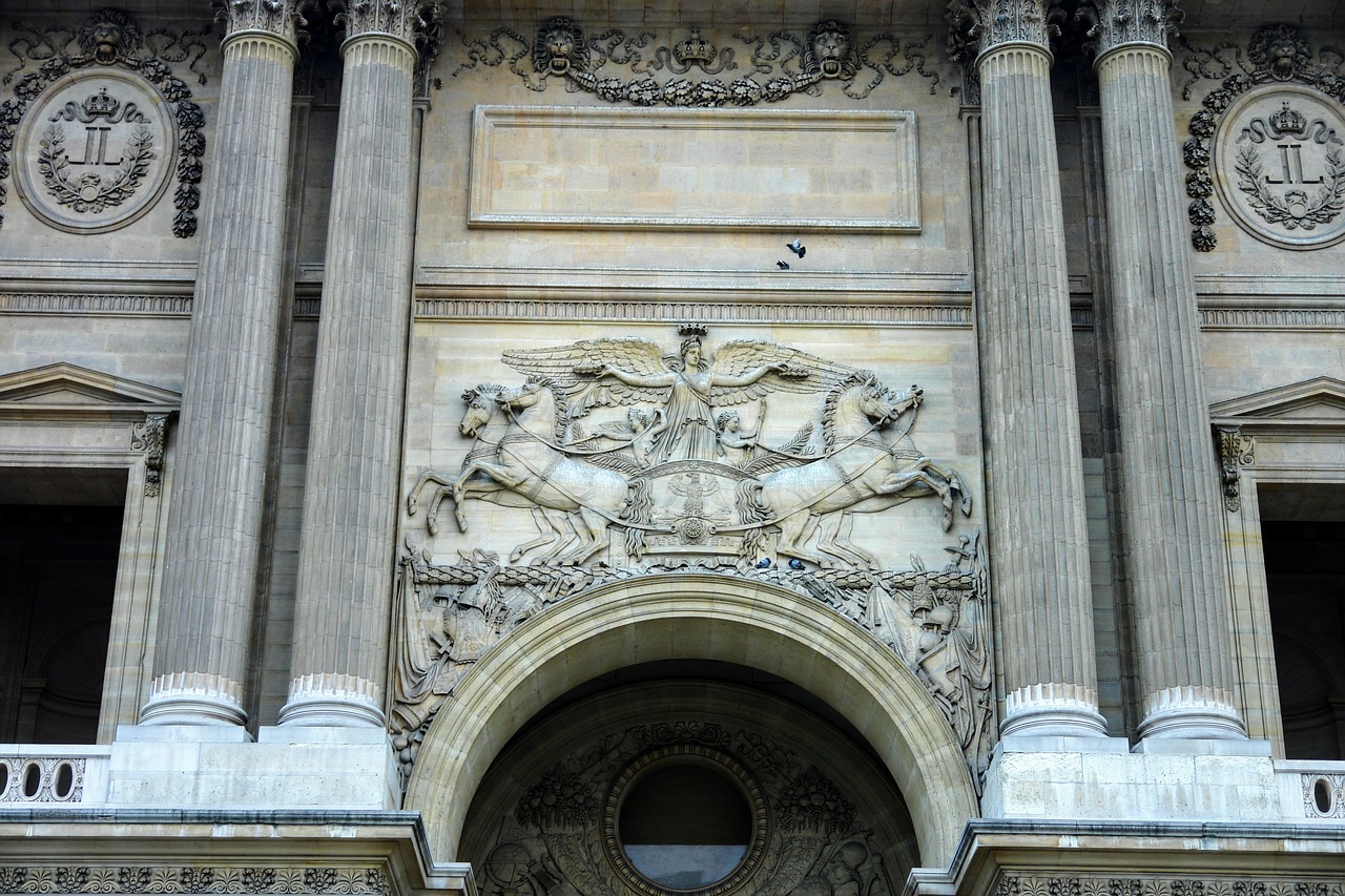 paris facade architecture free photo