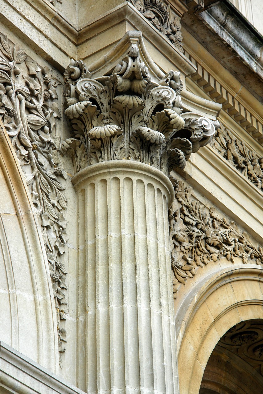 paris facade architecture free photo