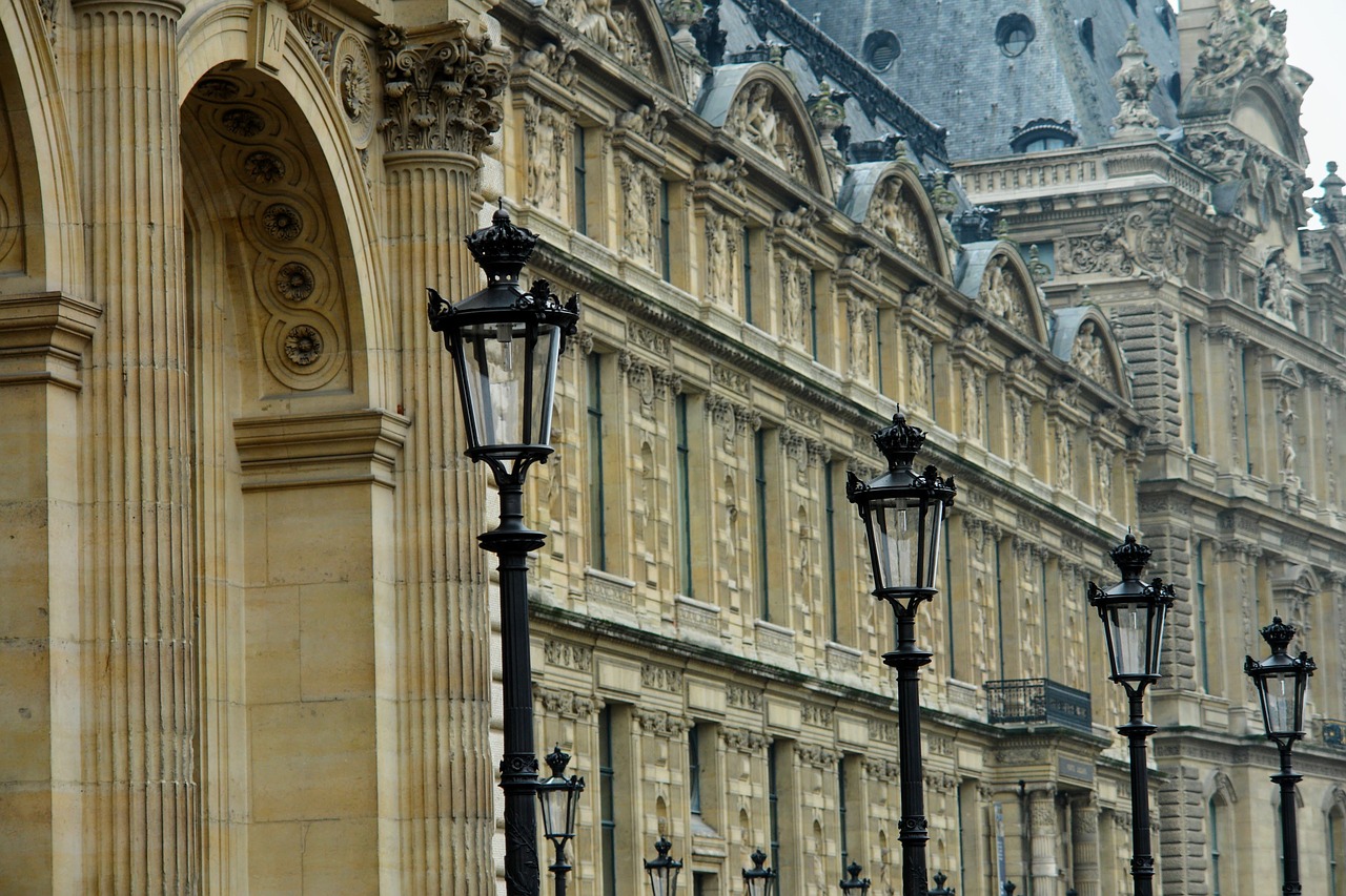 paris facade architecture free photo