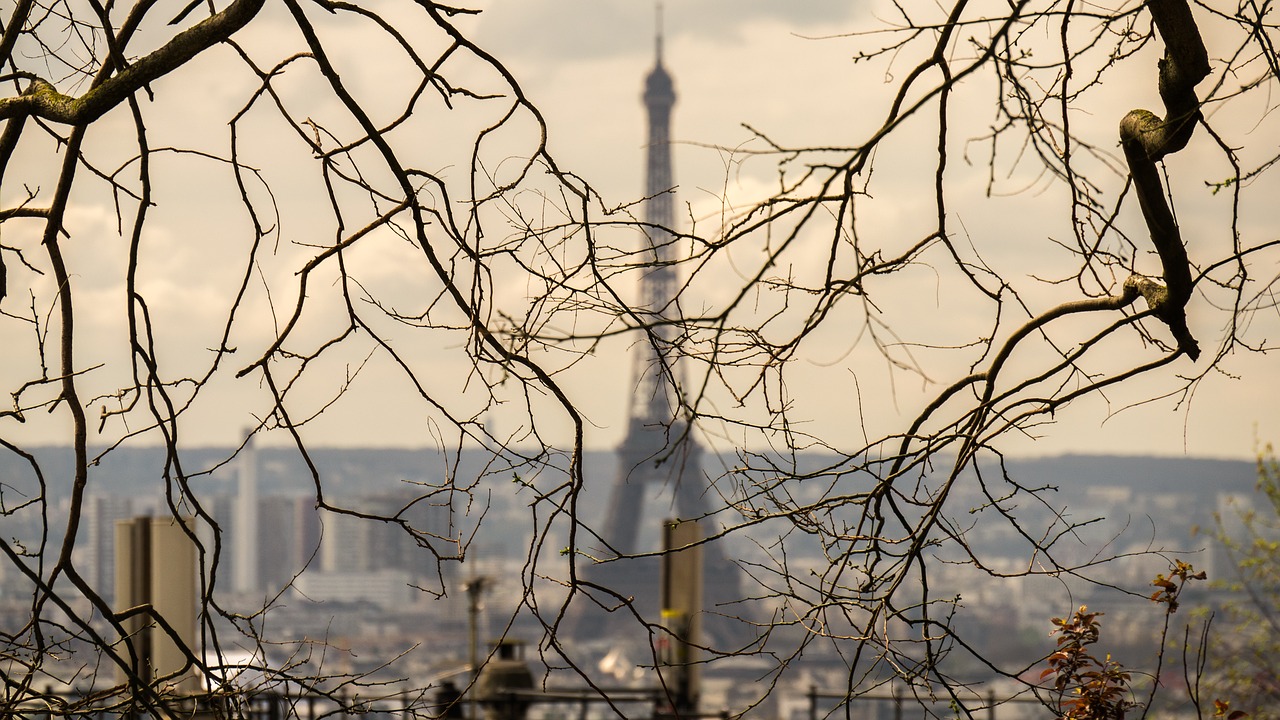 paris france eiffel tower free photo