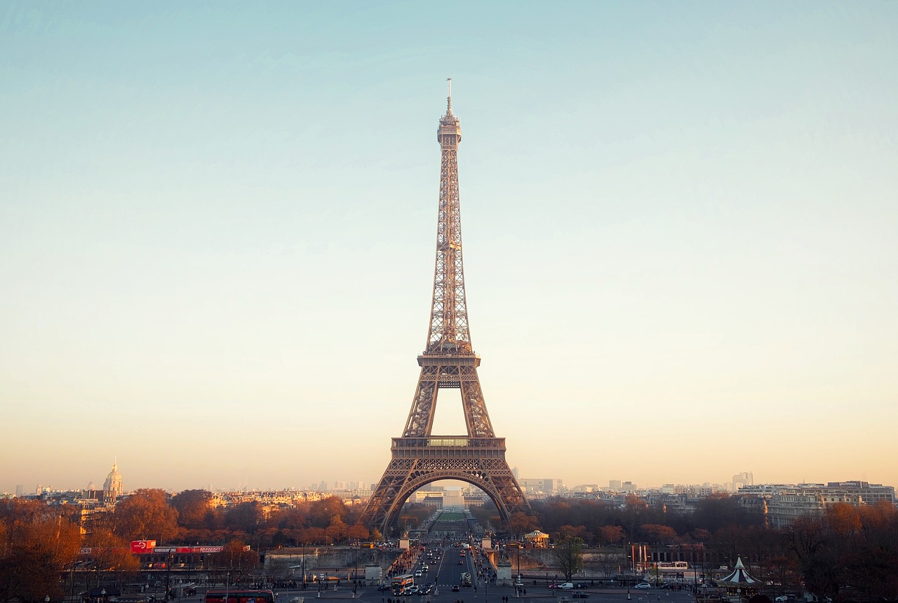 paris france eiffel tower free photo