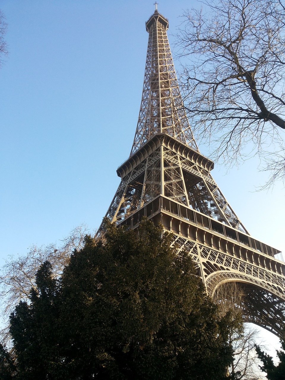 paris eiffel tower france free photo