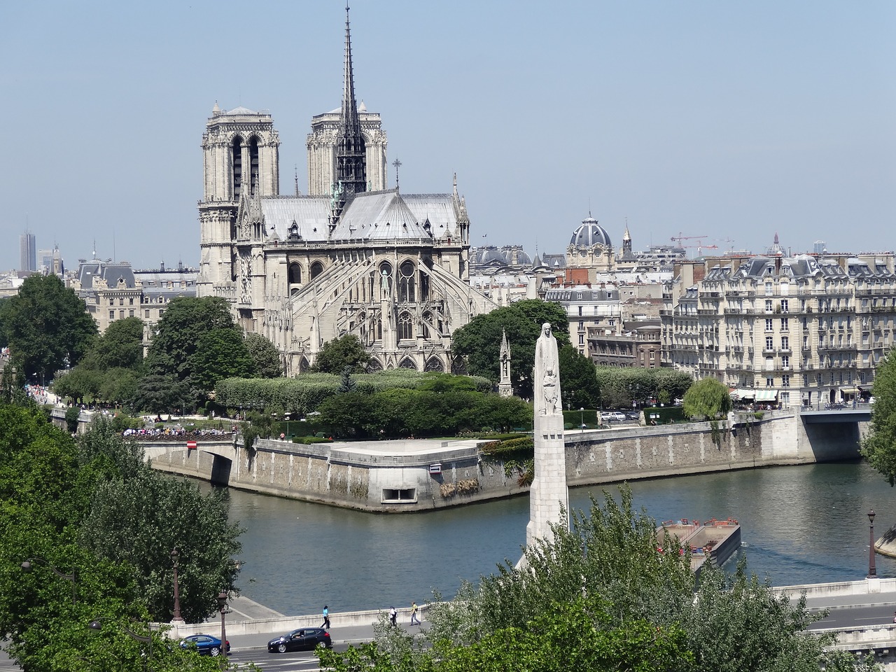 paris church france free photo