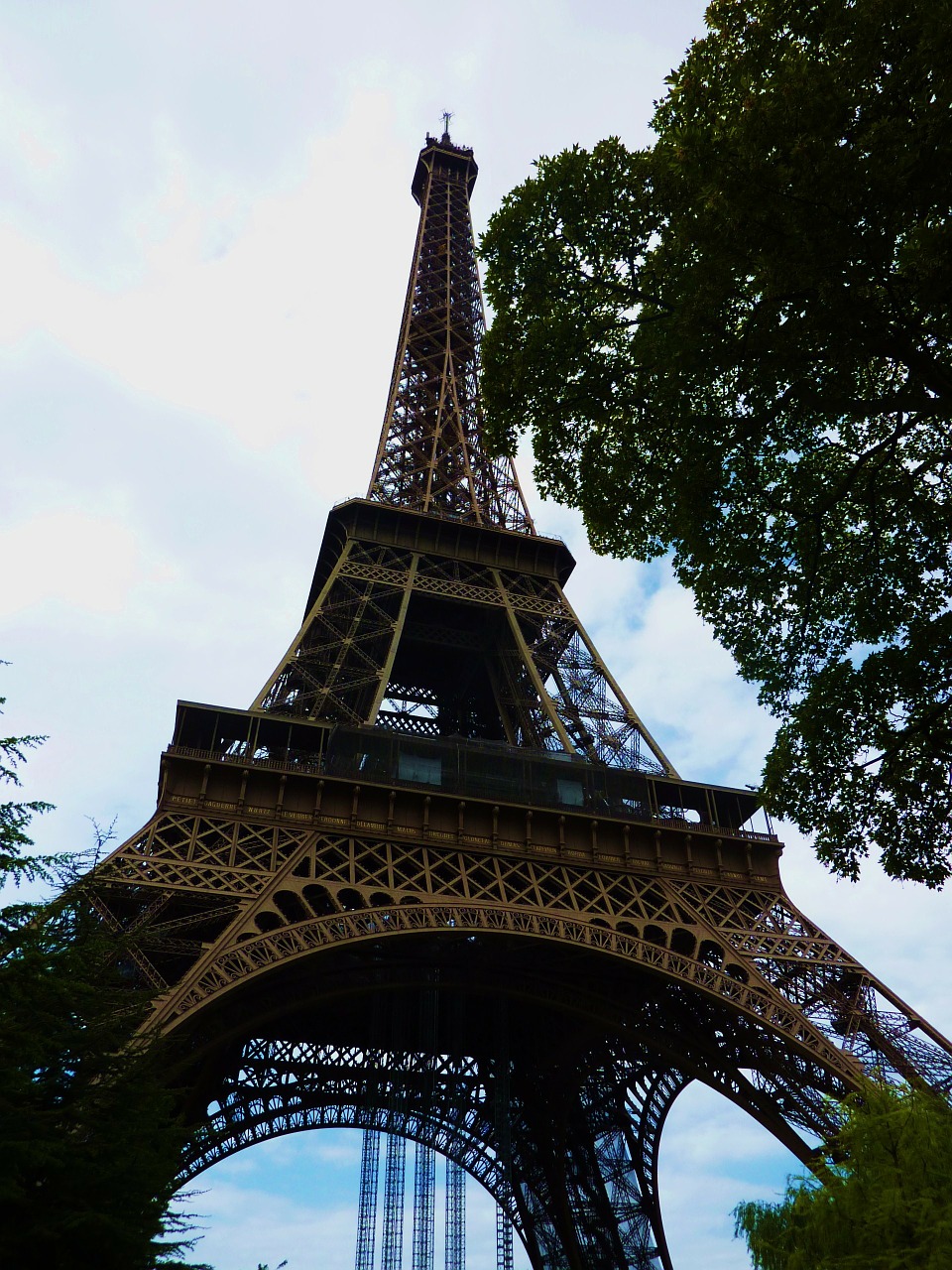 paris france eiffel tower free photo