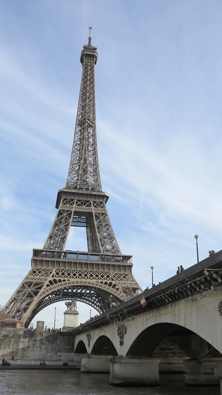 paris eiffel tower france free photo