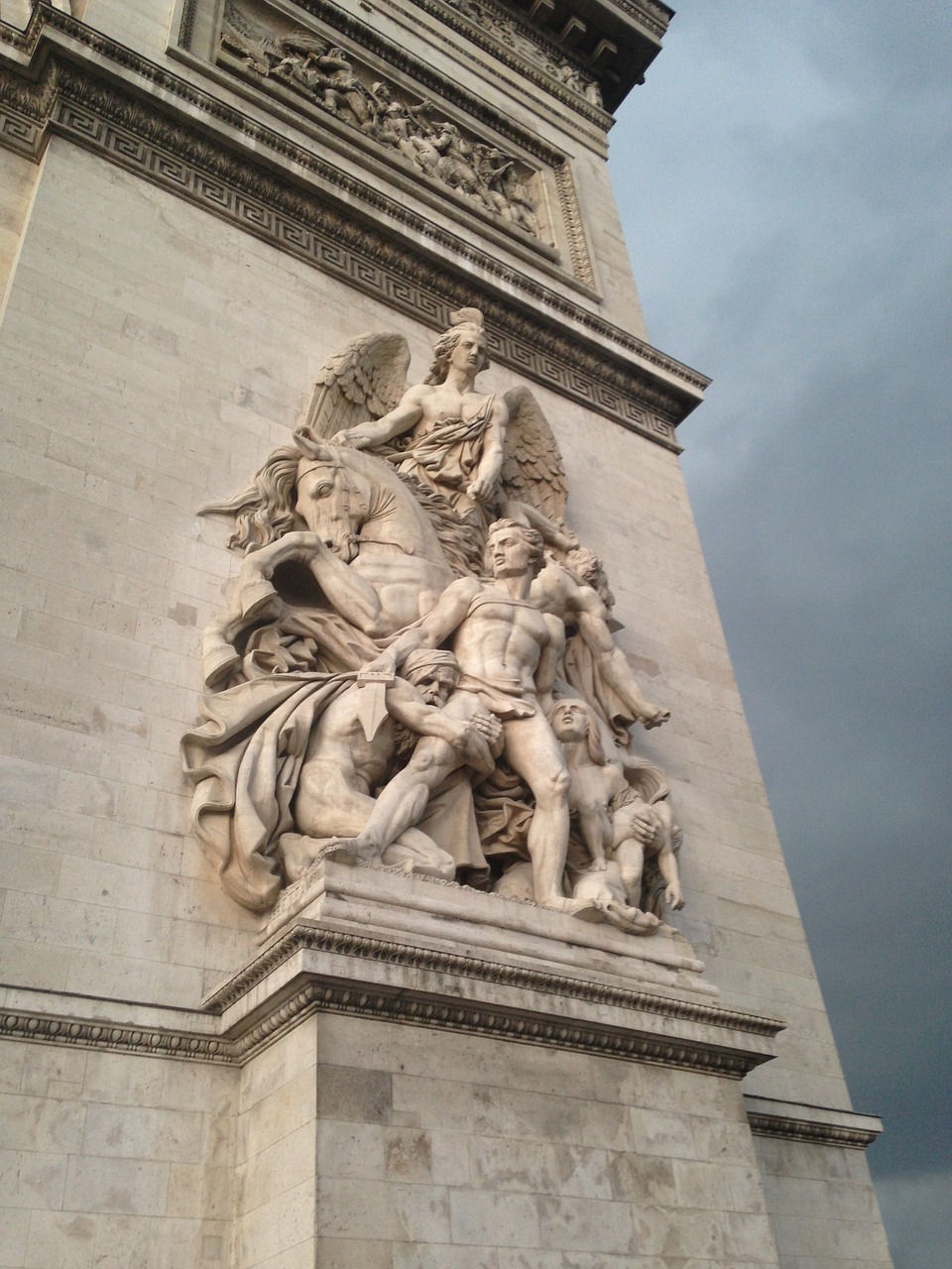 paris arc de art free photo