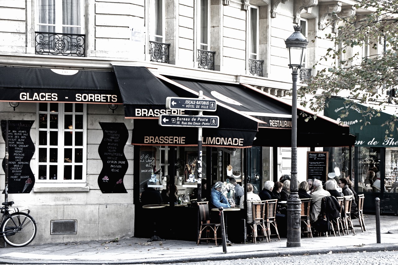 paris cafe france free photo