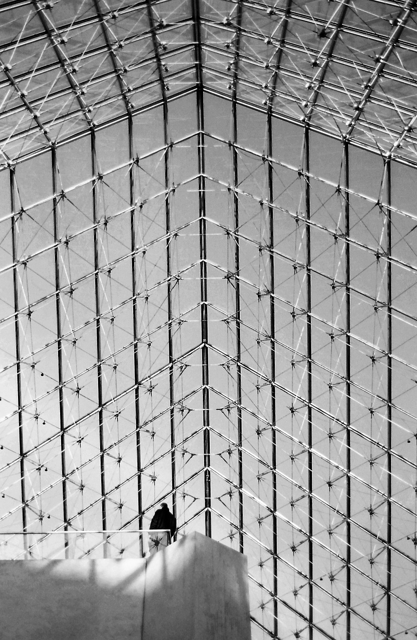 paris architecture louvre free photo