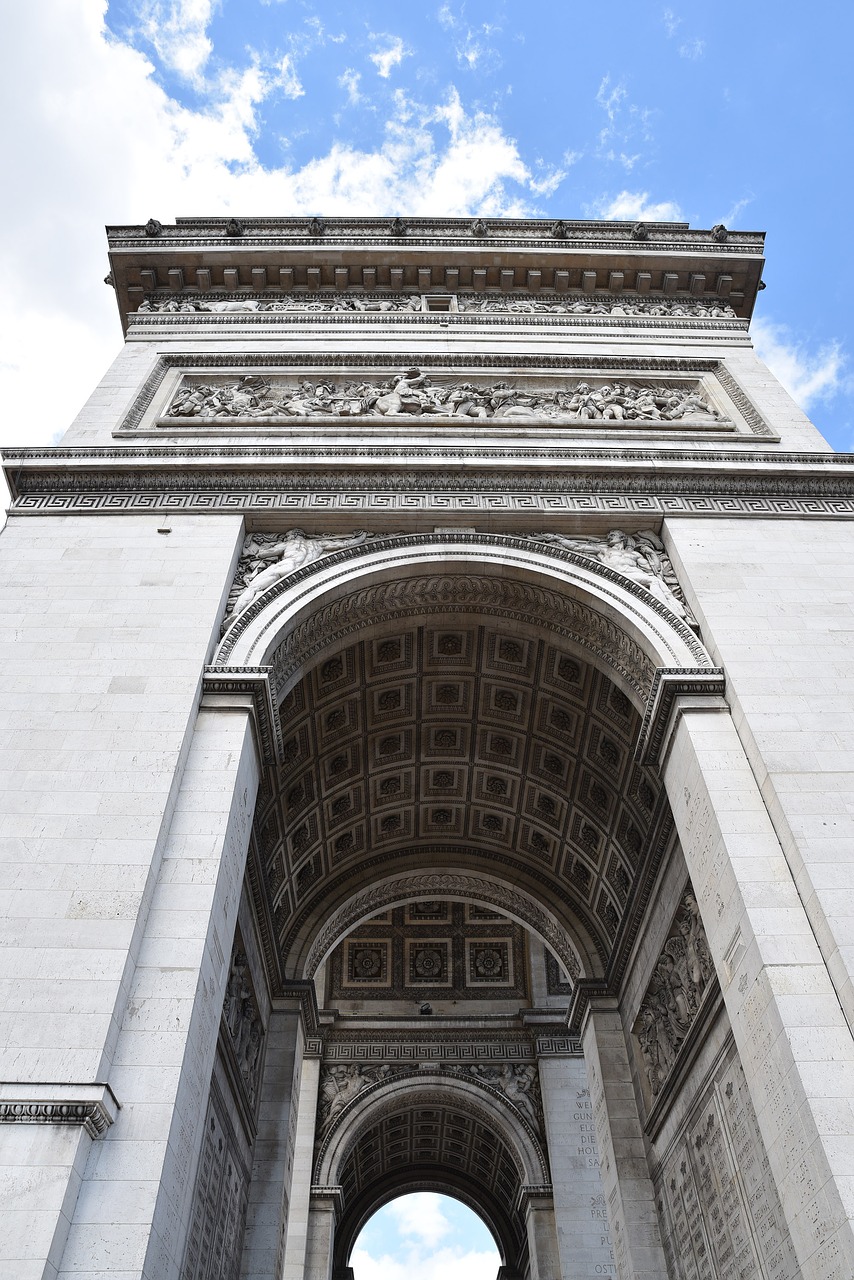 paris architecture monument free photo