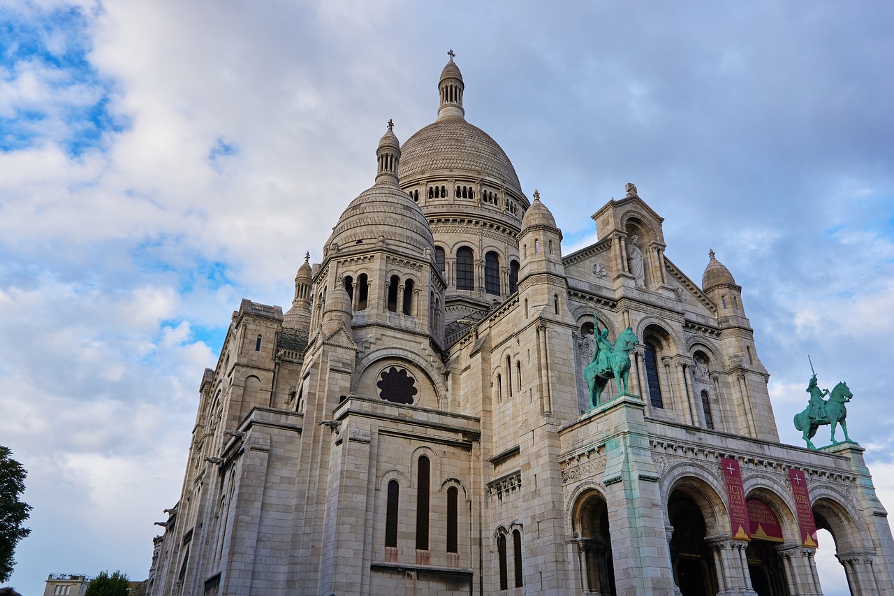 paris france sacré coeur free photo