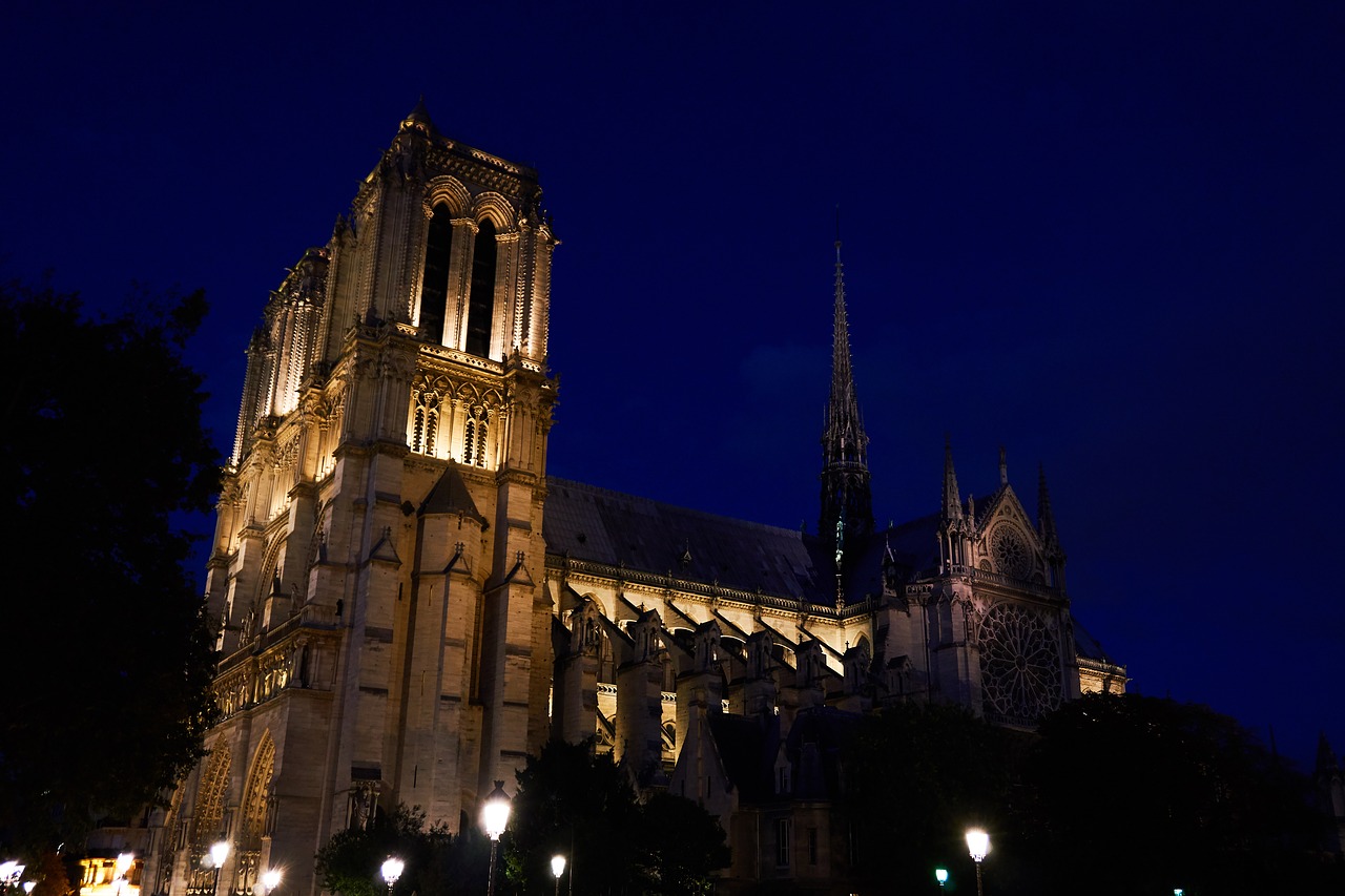 paris france notre dame free photo