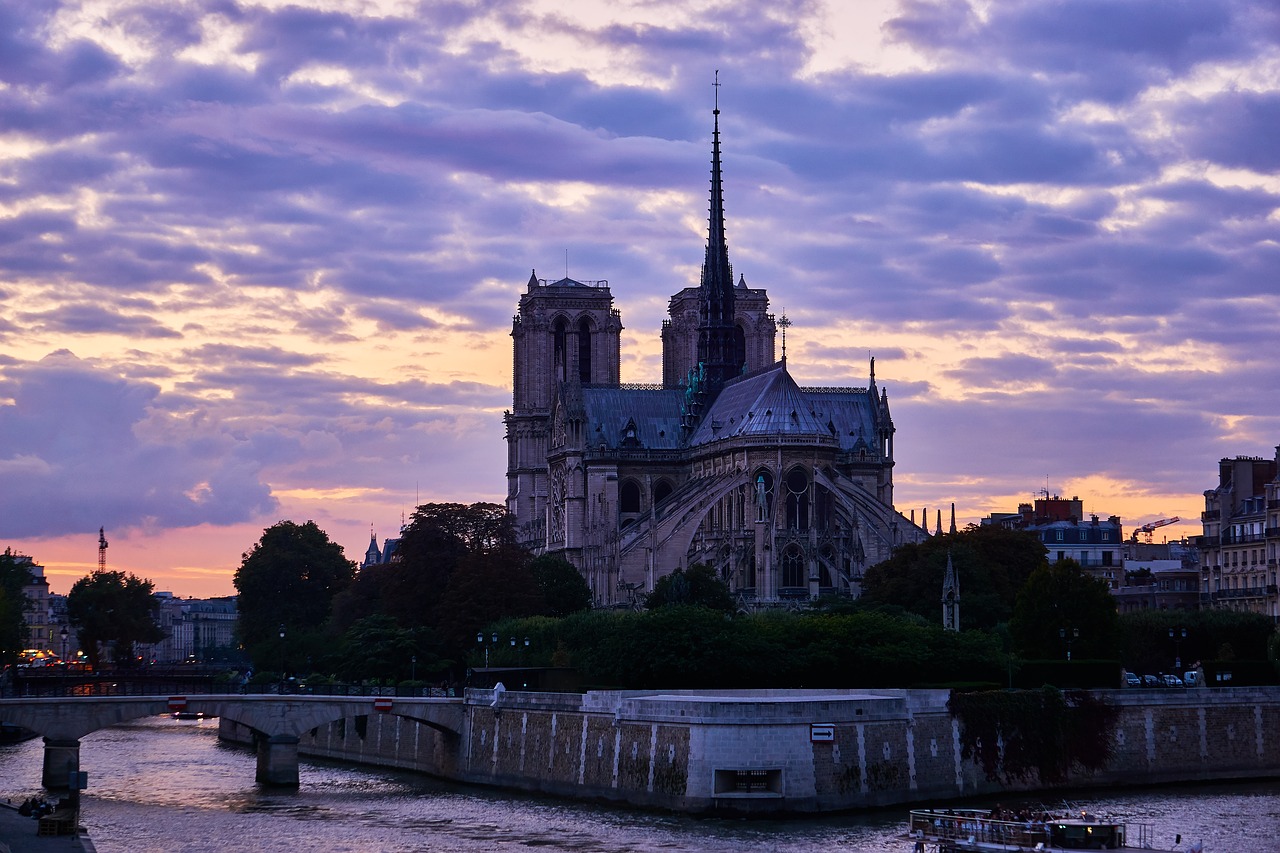 paris france notre dame free photo