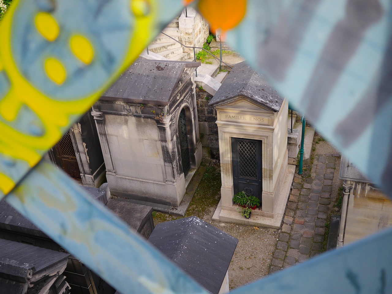 paris graveyard sacre coer free photo