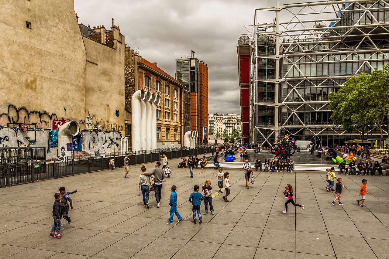 paris  centre pompidou  france free photo