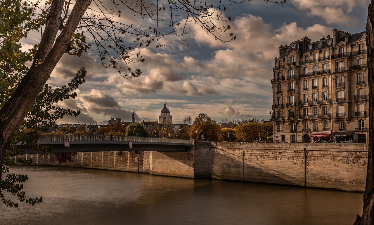 paris  seine  france free photo