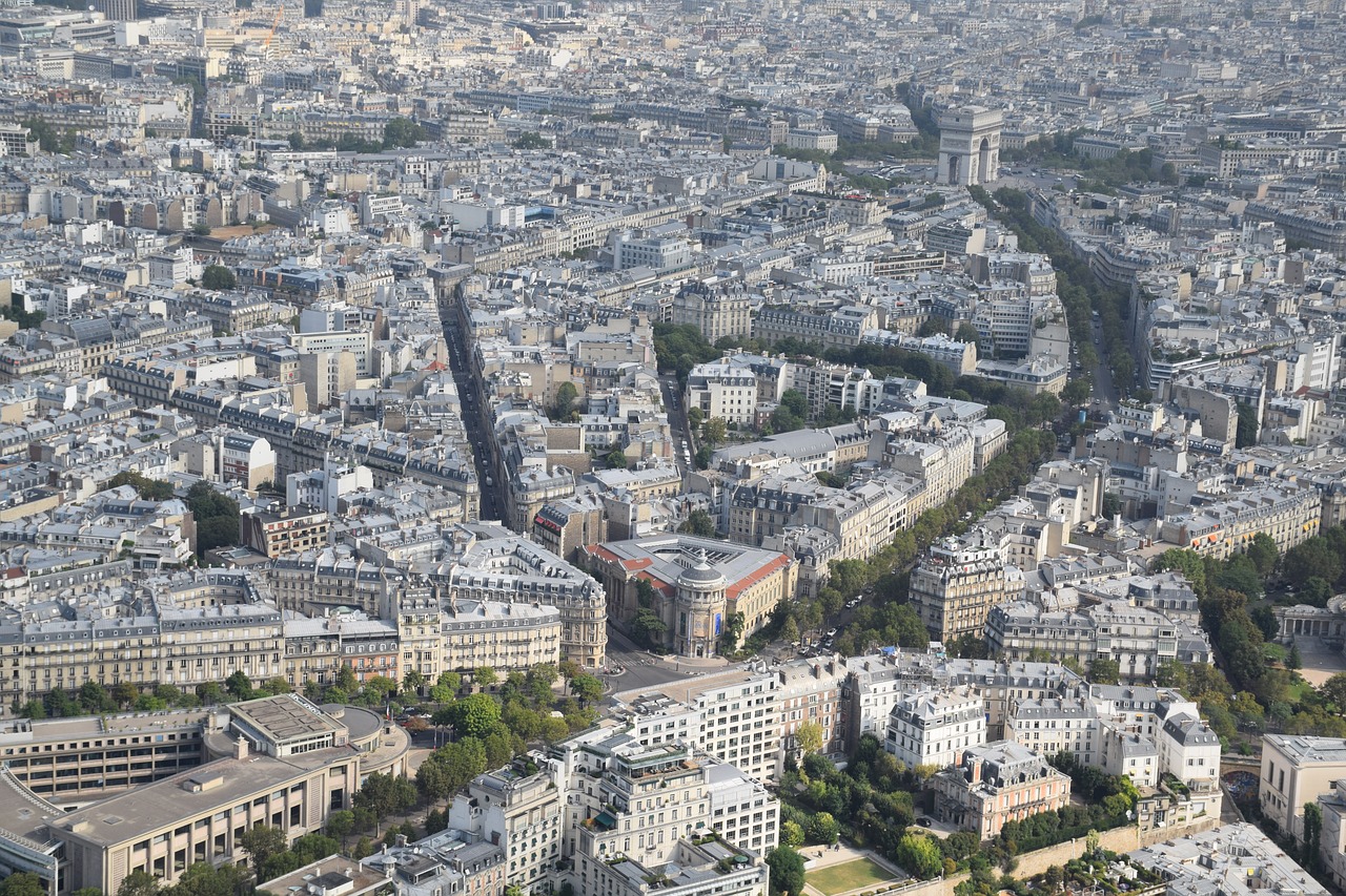paris  city  scape free photo