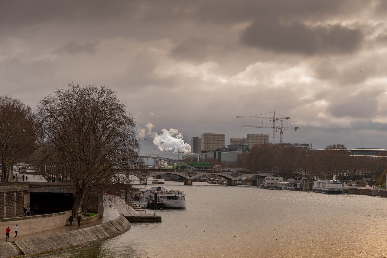 paris  seine  france free photo