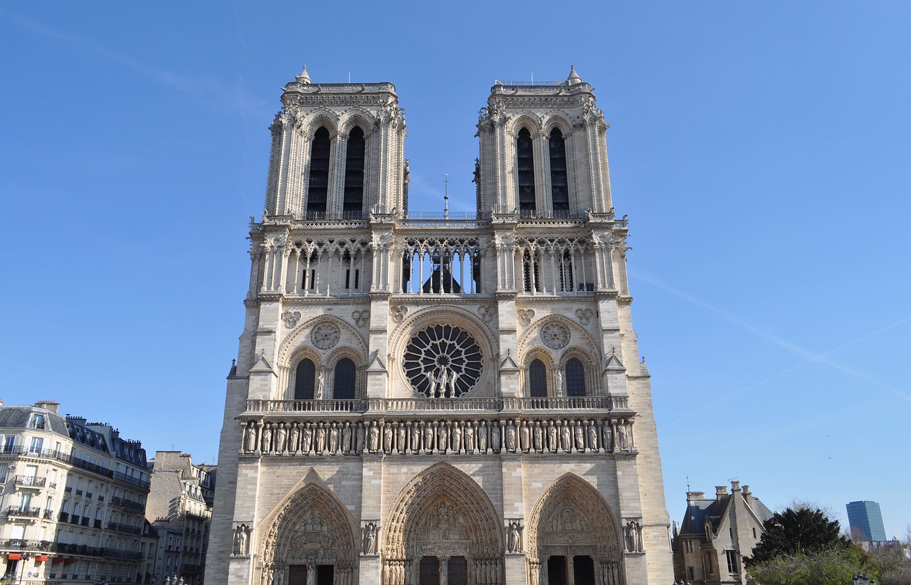 paris  france  notre dame free photo