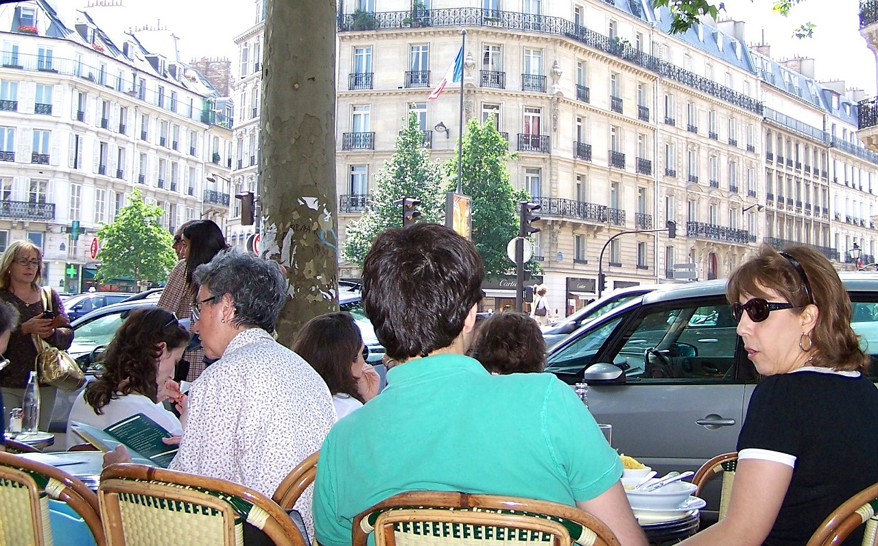 paris cafe france free photo