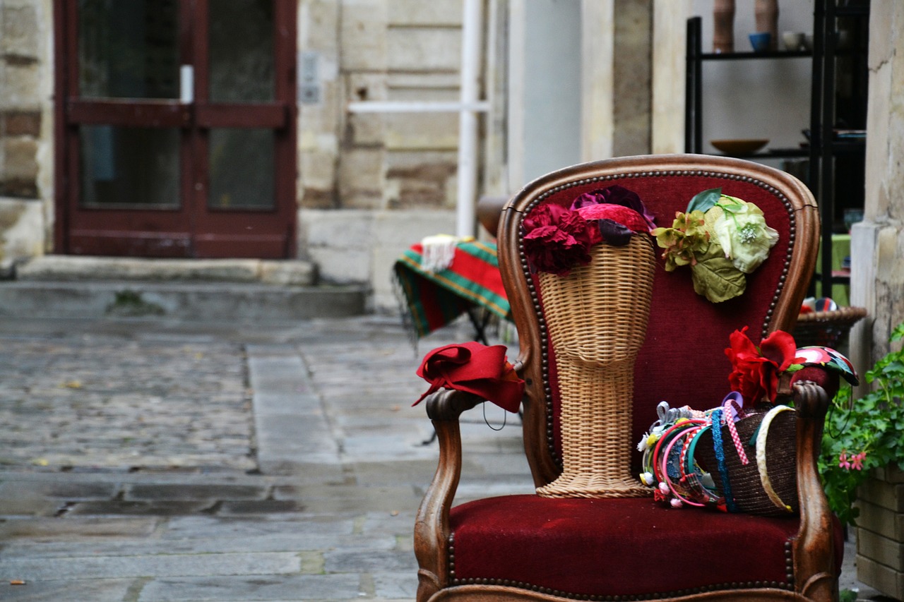 paris street chair free photo