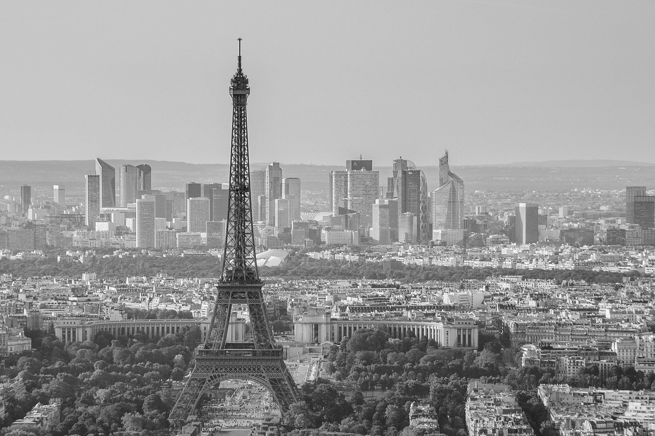 paris france eiffel tower free photo