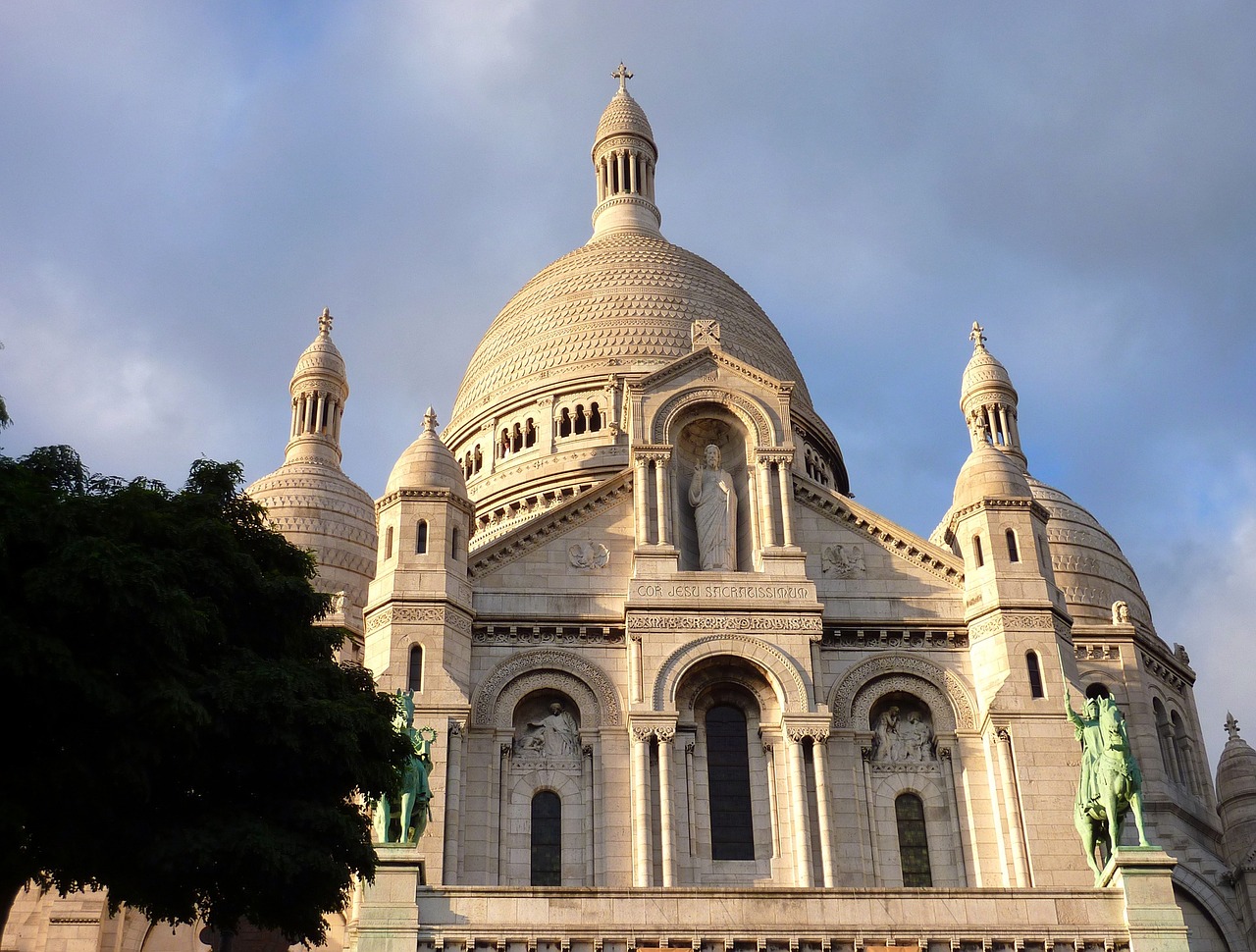 paris sacre coer church free photo