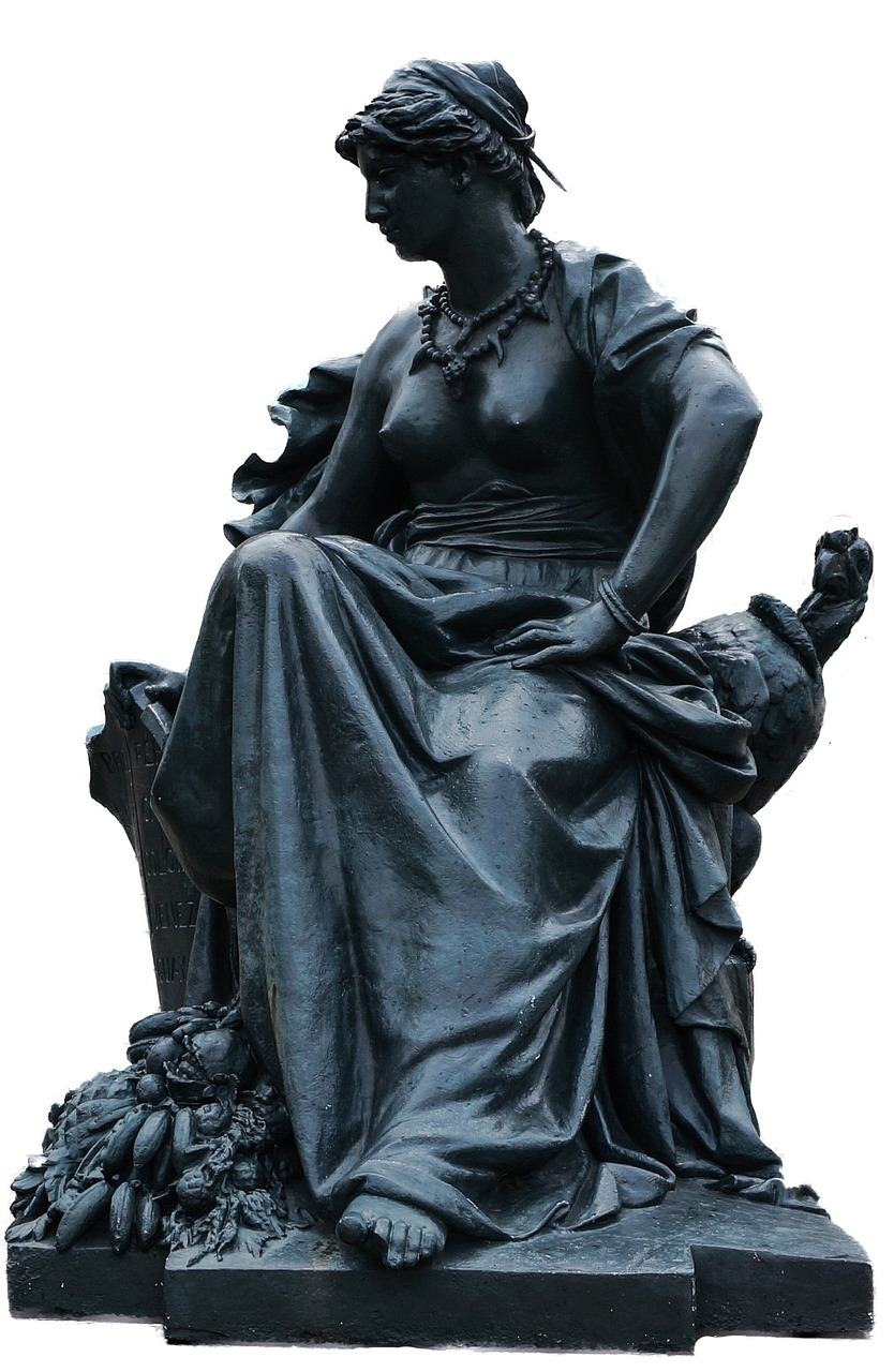 paris statue art free photo