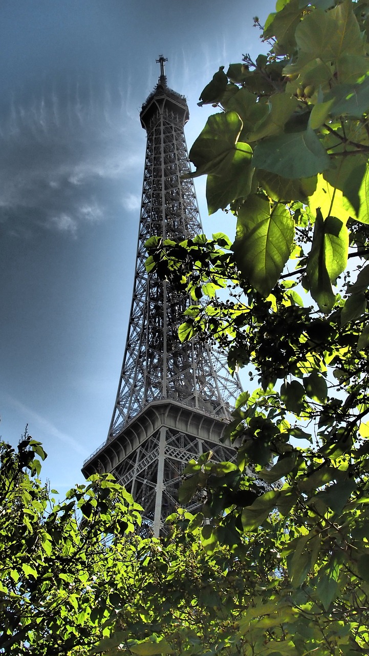 paris eiffel tower places of interest free photo