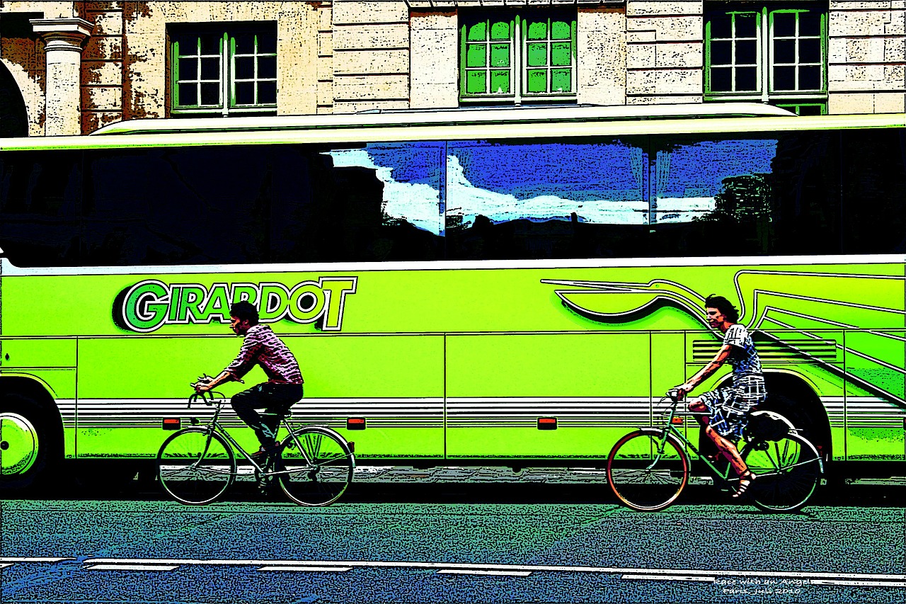 paris bike road free photo