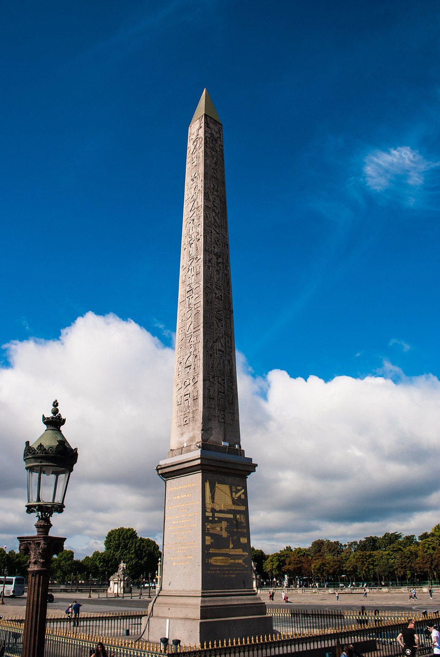 paris obelisk square free photo