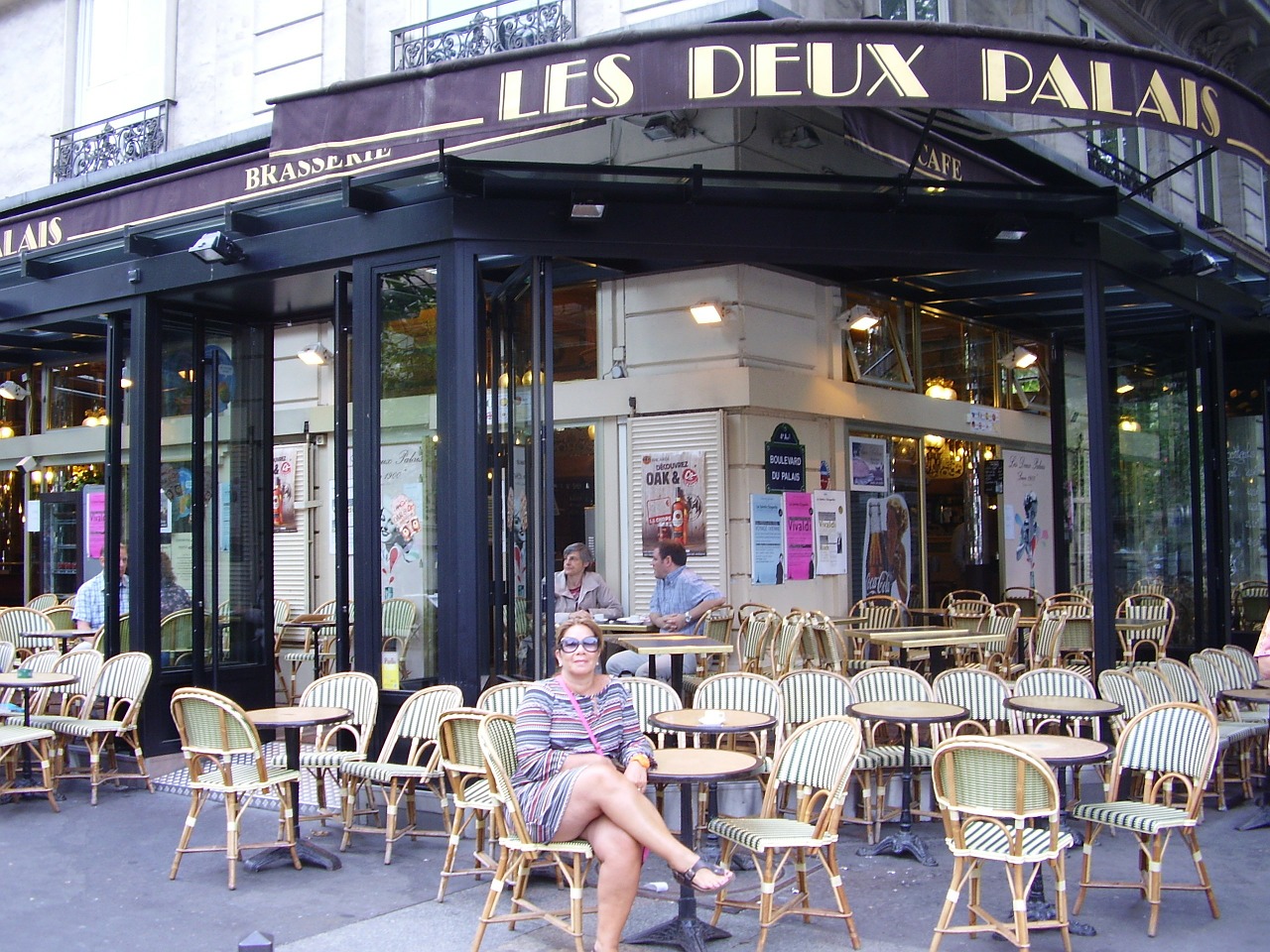 parisian cafe pigale paris free photo