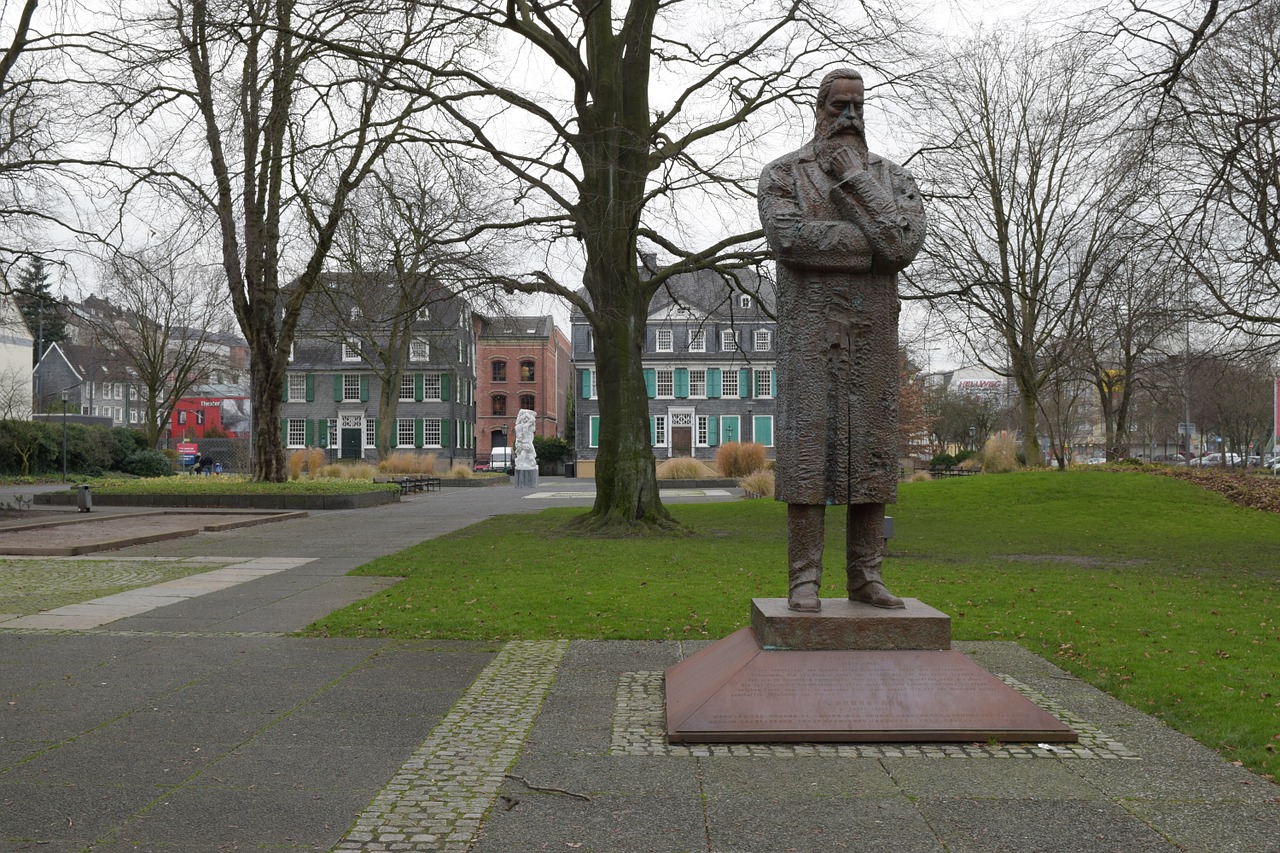 park friedrich engels wuppertal free photo