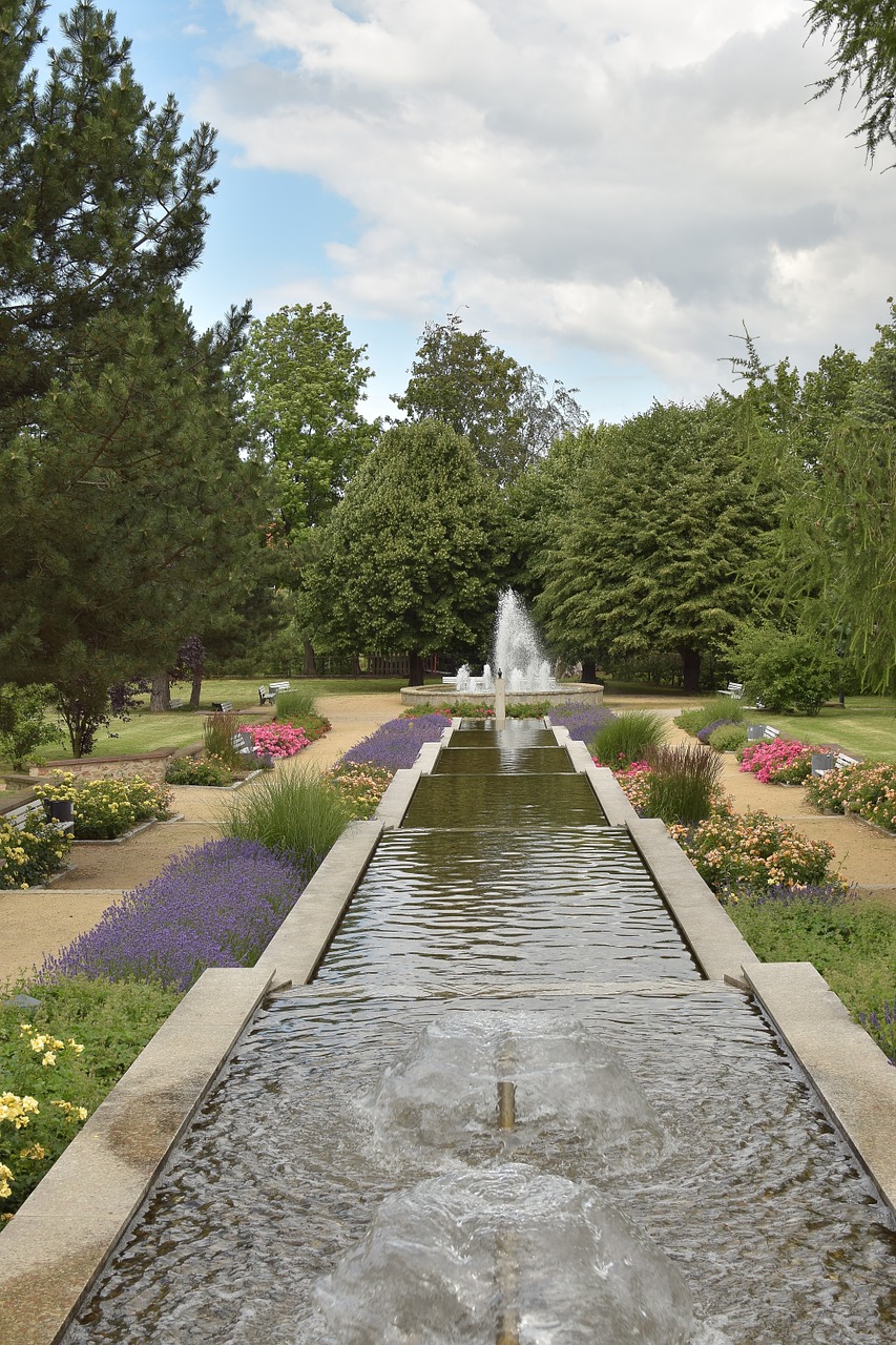 park water water feature free photo