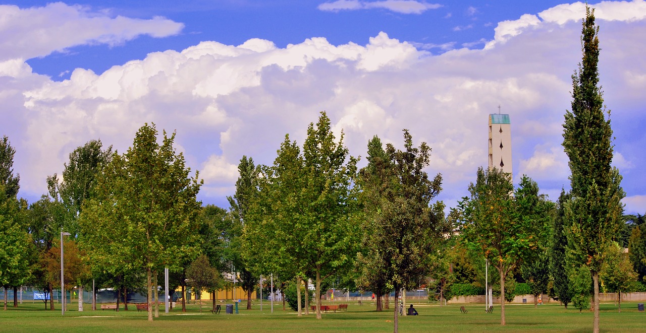 park gardens trees free photo