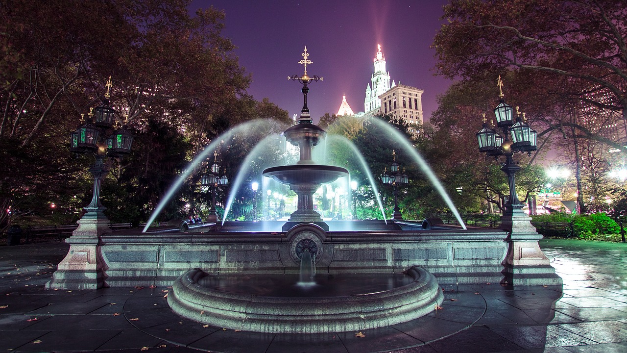 park water fountain free photo