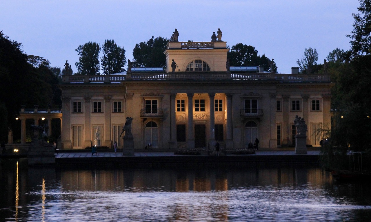 park twilight evening free photo