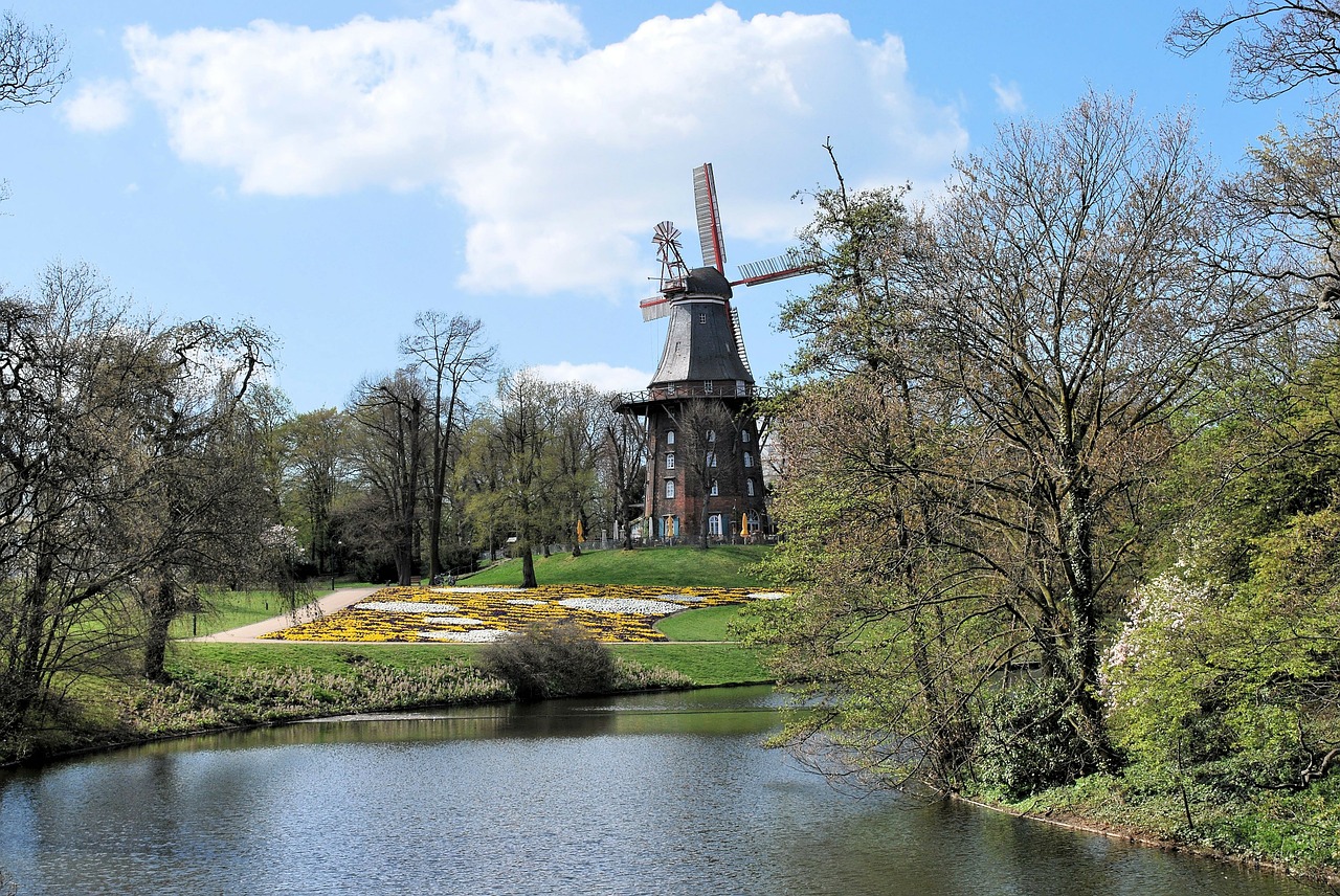 park bremen bürgerpark water free photo