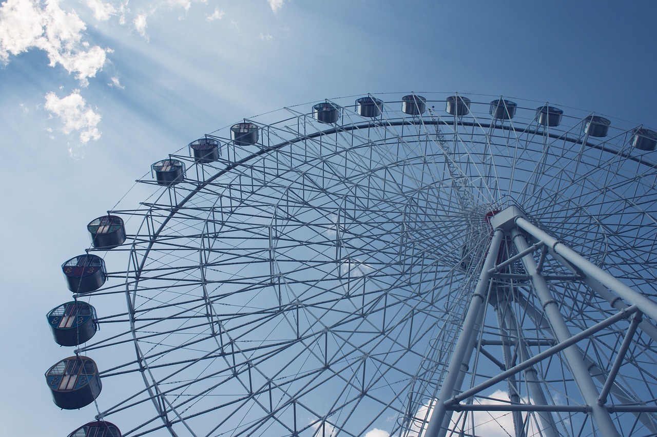 park  ferris wheel  leisure free photo