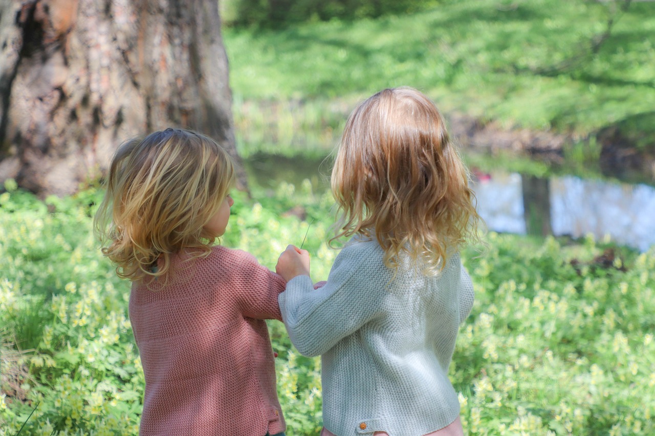 park  kids  stroll free photo